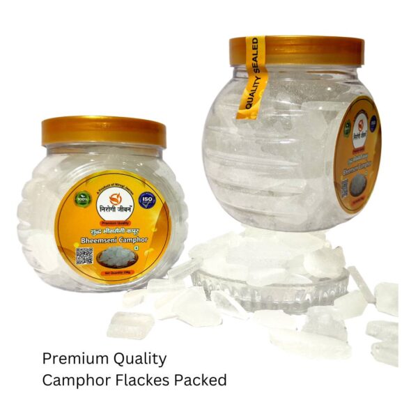 Bhimseni Camphor 250Gram- Nirogi Jeevan™ 100% Pure Bhimseni Camphor - Pooja Kapoor- Puja Kapoor - Pooja Kapur