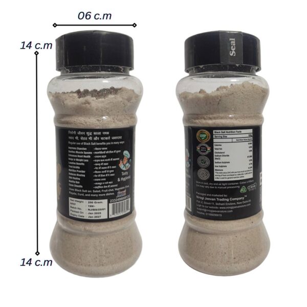 Nirogi Jeevan™ Black Salt- Kala Namak-Himalayan Black Salt -Sulemani Namak