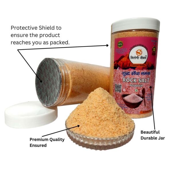 Sendha Namak- Rock Salt- Himalyan Pink Salt- Varat wala Namak- Vrat Salt- Fasting Salt- Nirogi Jeevan Rock Salt-Pink Salt