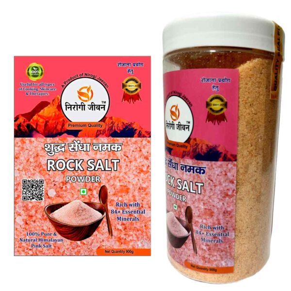 Sendha Namak- Rock Salt- Himalyan Pink Salt- Varat wala Namak- Vrat Salt- Fasting Salt- Nirogi Jeevan Rock Salt-Pink Salt