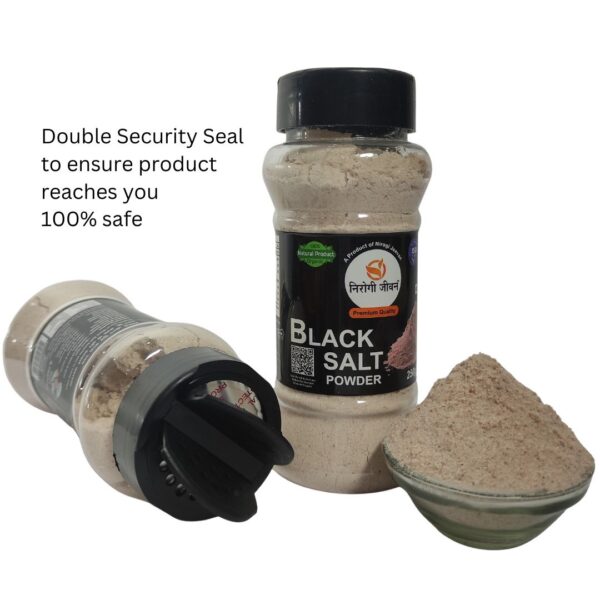Nirogi Jeevan™ Black Salt- Kala Namak-Himalayan Black Salt -Sulemani Namak